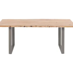 Table Harmony Acier Brut 160X80Cm
