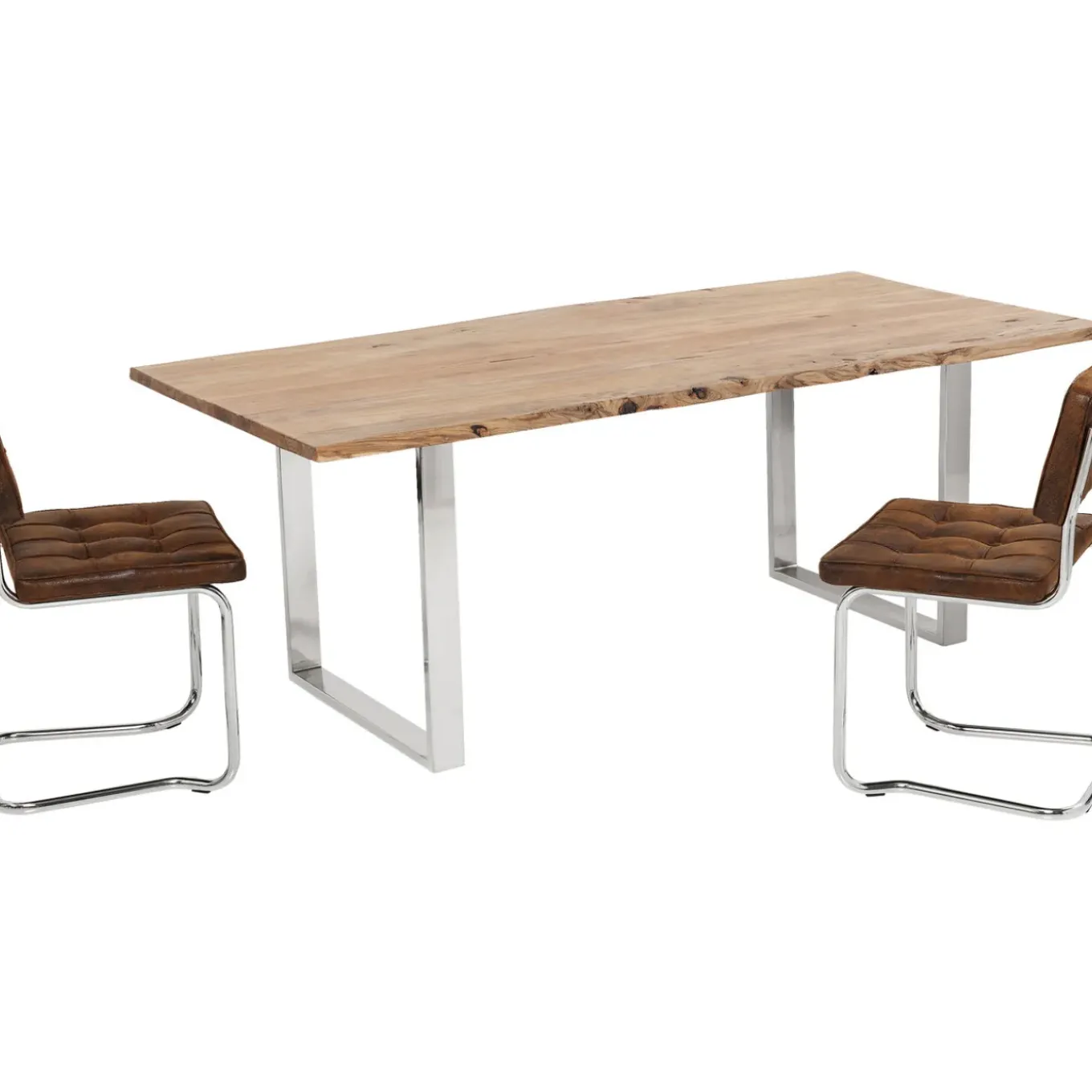 Table Harmony Chrome 160X80Cm