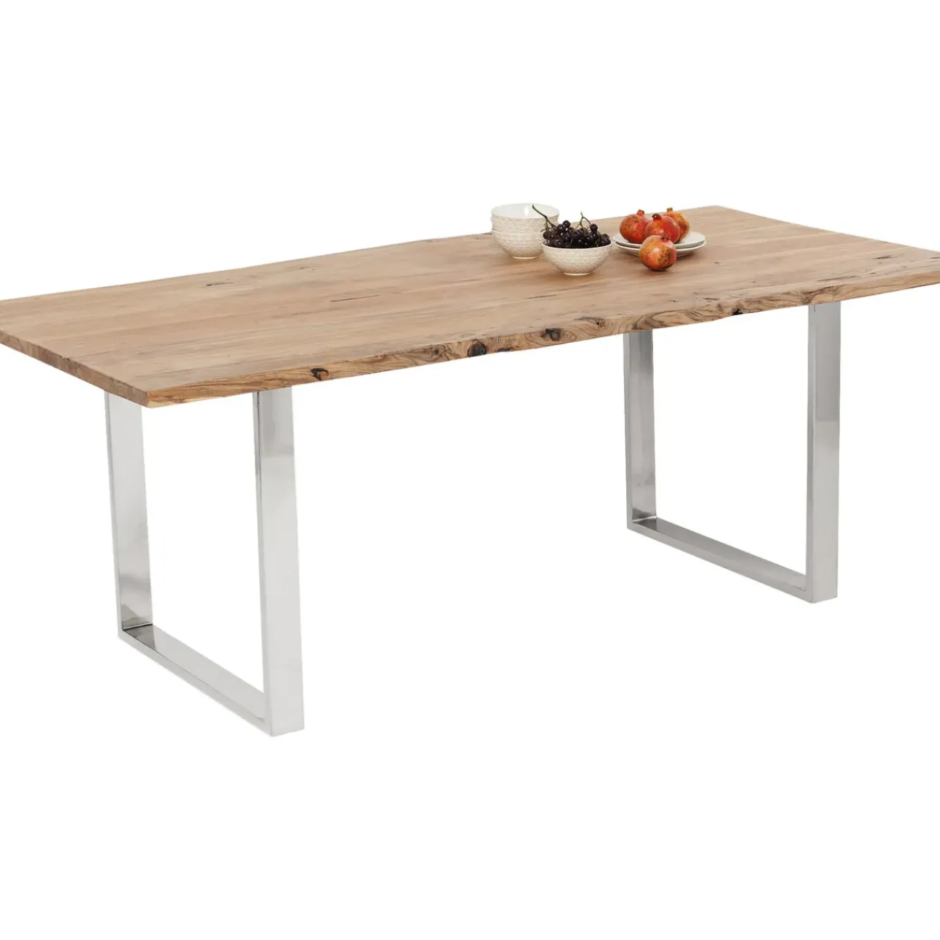 Table Harmony Chrome 180X90Cm