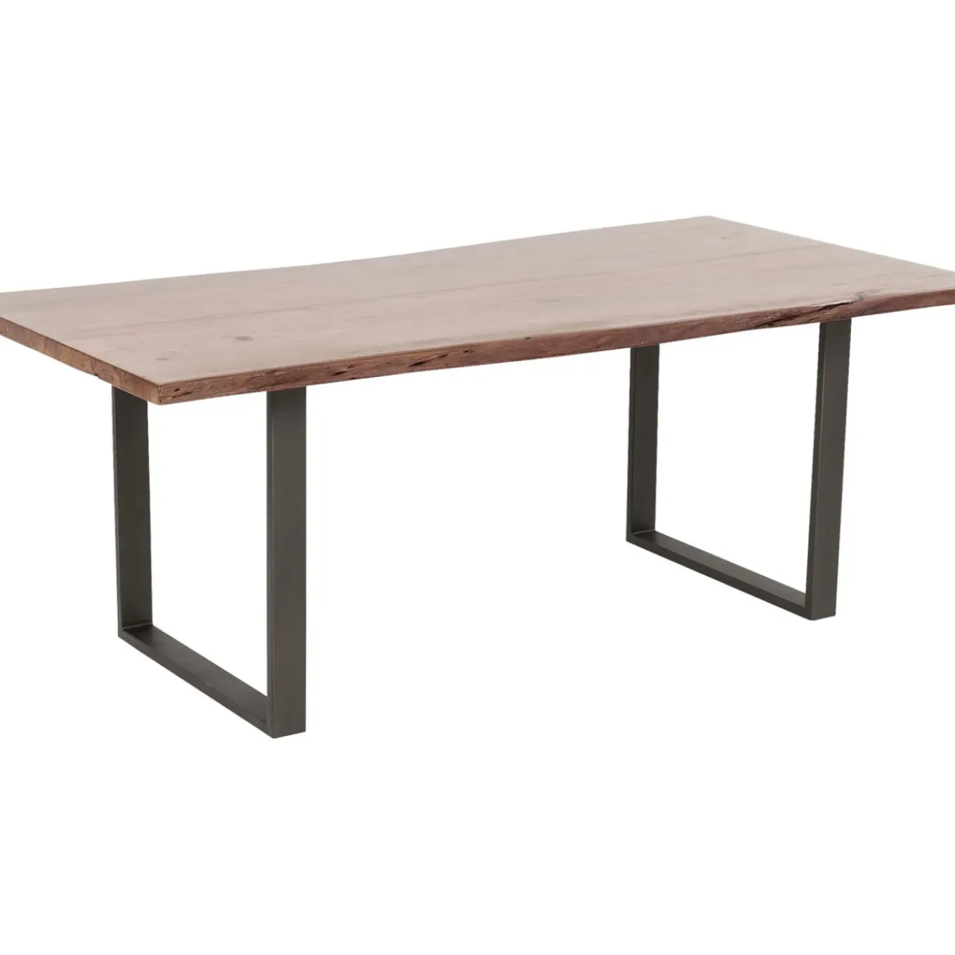 Table Harmony Fonce Acier Brut 200X100