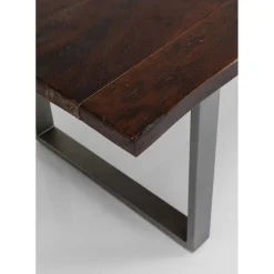 Table Harmony Fonce Acier Brut 200X100