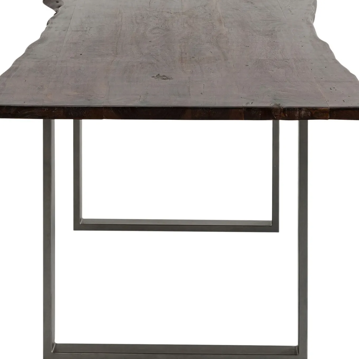 Table Harmony Fonce Acier Brut 200X100