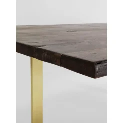 Table Harmony Fonce Acier Brut 200X100