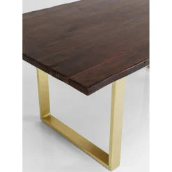 Table Harmony Fonce Acier Brut 200X100