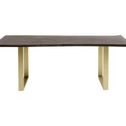 Table Harmony Fonce Acier Brut 200X100