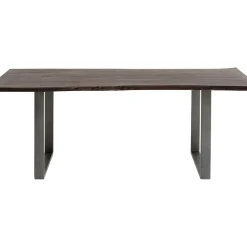 Table Harmony Fonce Acier Brut 160X80