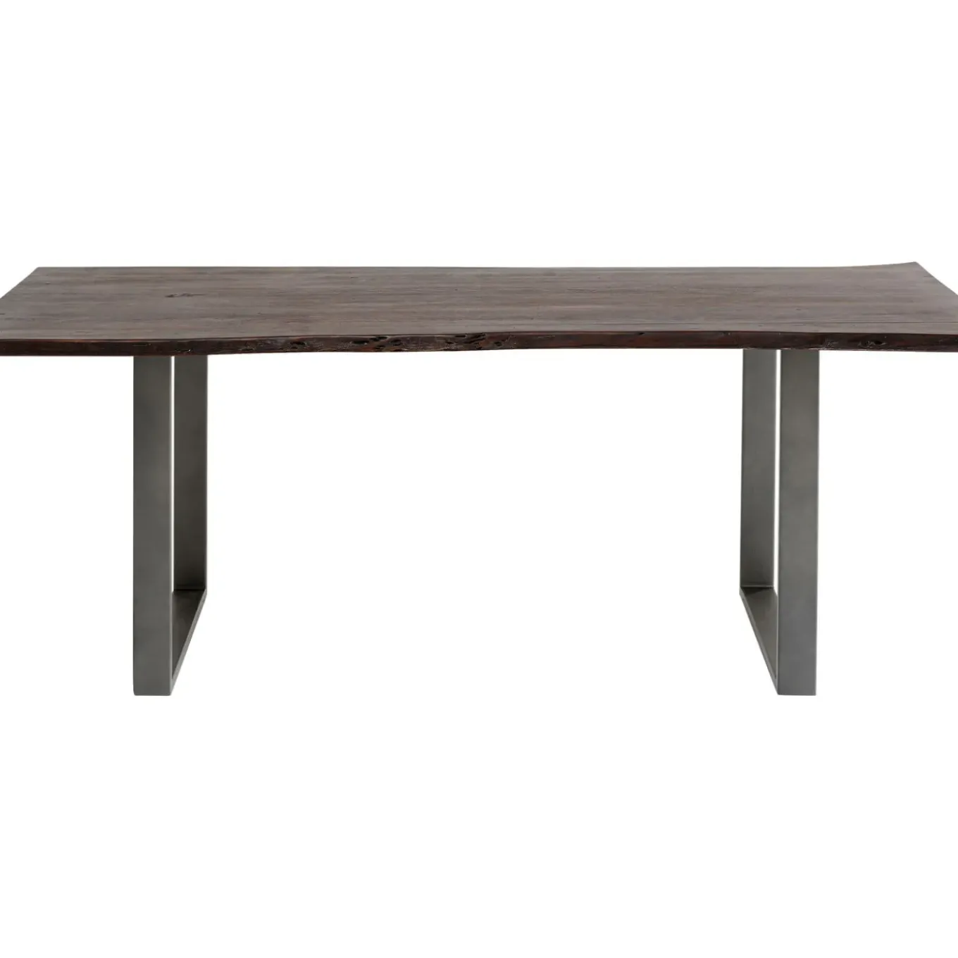 Table Harmony Fonce Acier Brut 160X80