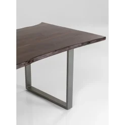 Table Harmony Fonce Acier Brut 160X80