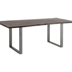Table Harmony Fonce Acier Brut 160X80