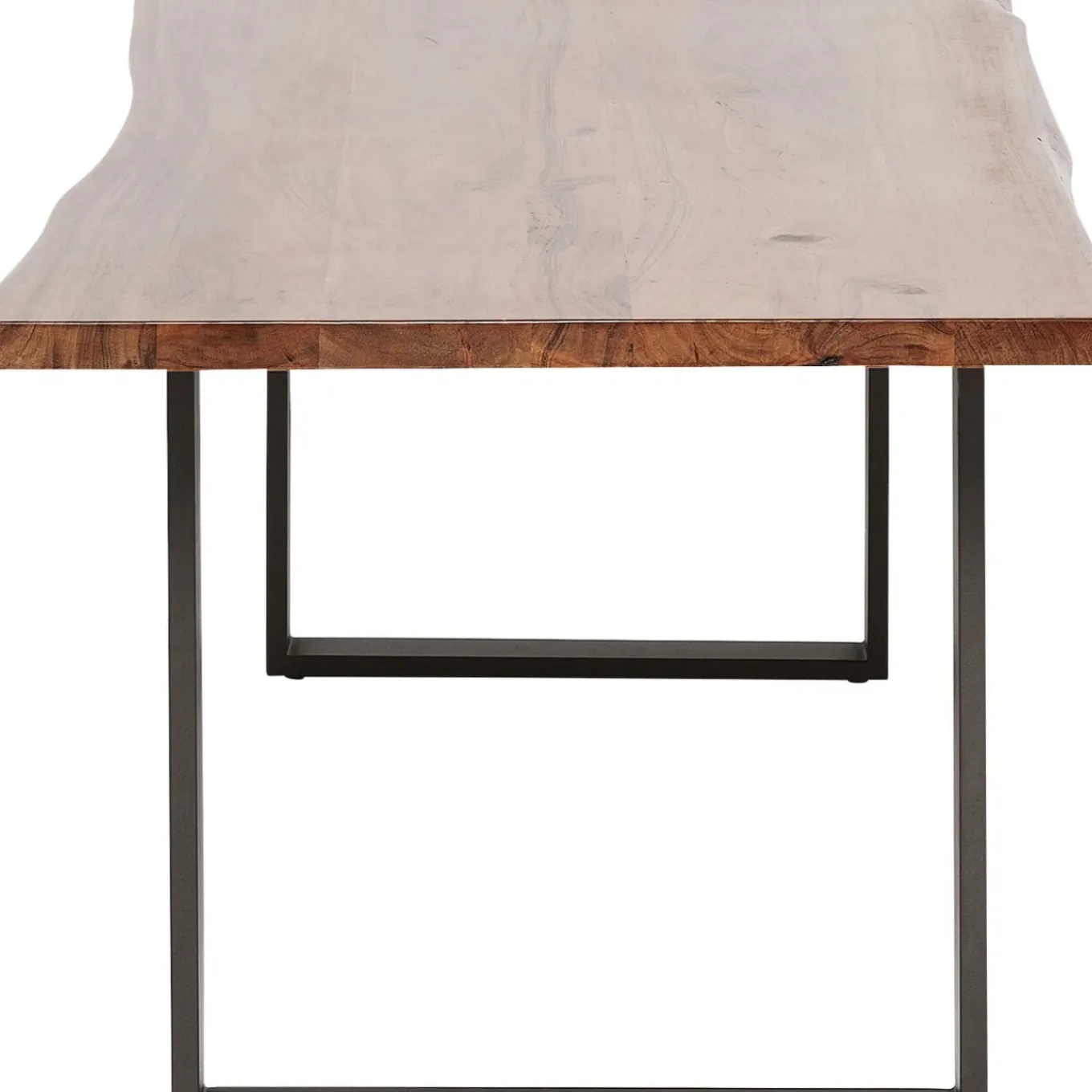 Table Harmony Fonce Acier Brut 180X90