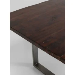 Table Harmony Fonce Acier Brut 180X90