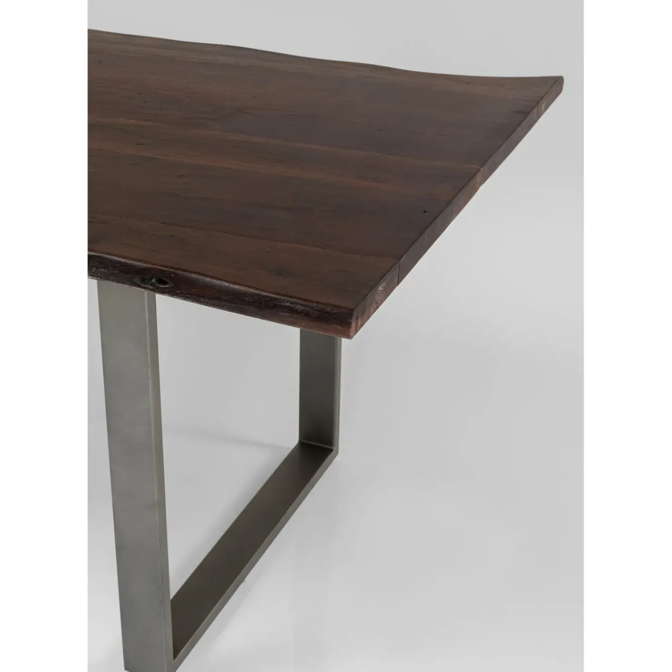 Table Harmony Fonce Acier Brut 180X90