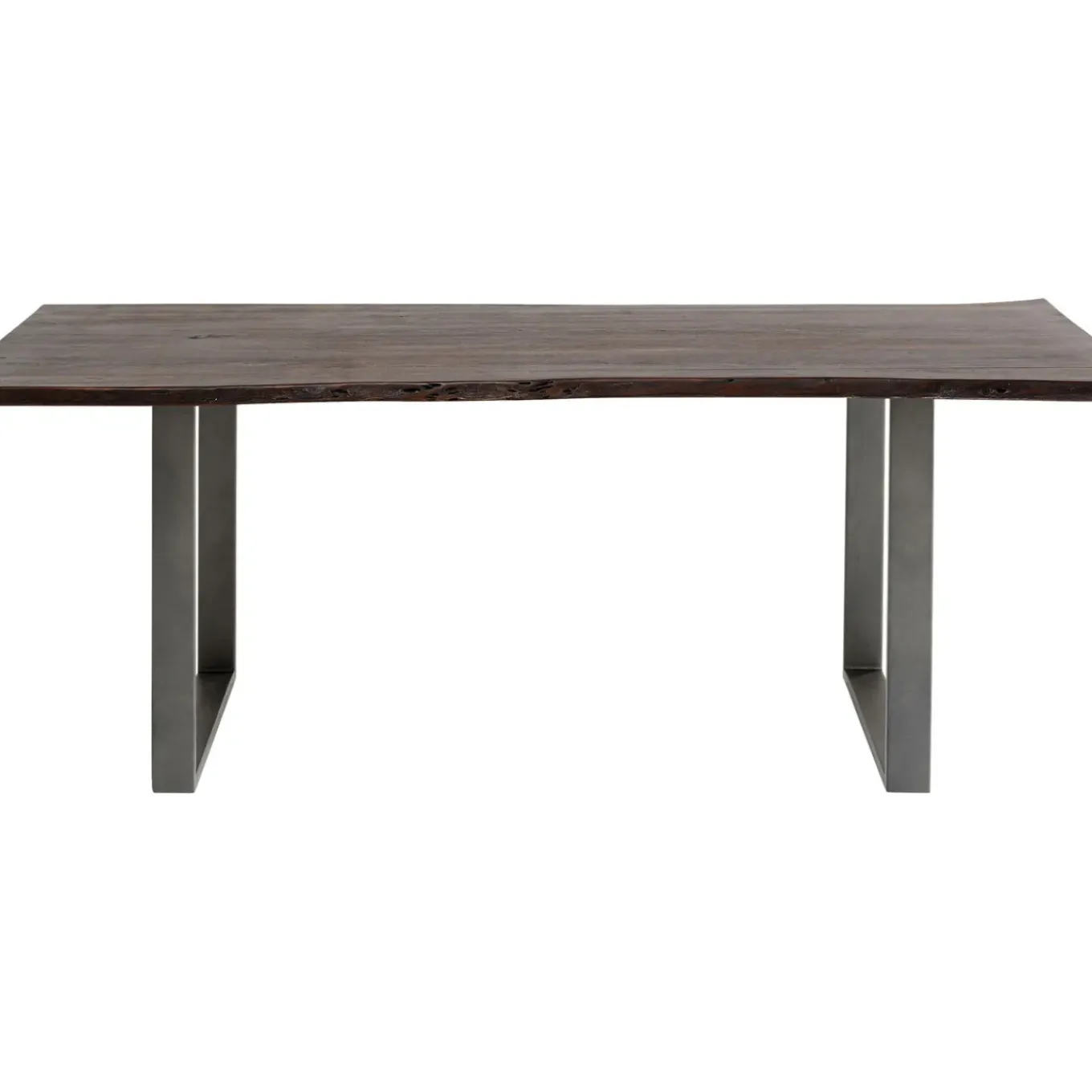 Table Harmony Fonce Acier Brut 180X90