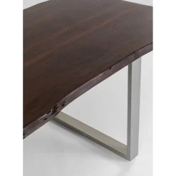 Table Harmony Fonce Argente 160X80