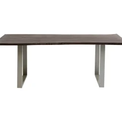Table Harmony Fonce Argente 160X80