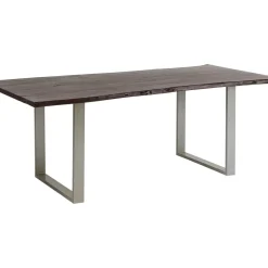 Table Harmony Fonce Argente 160X80