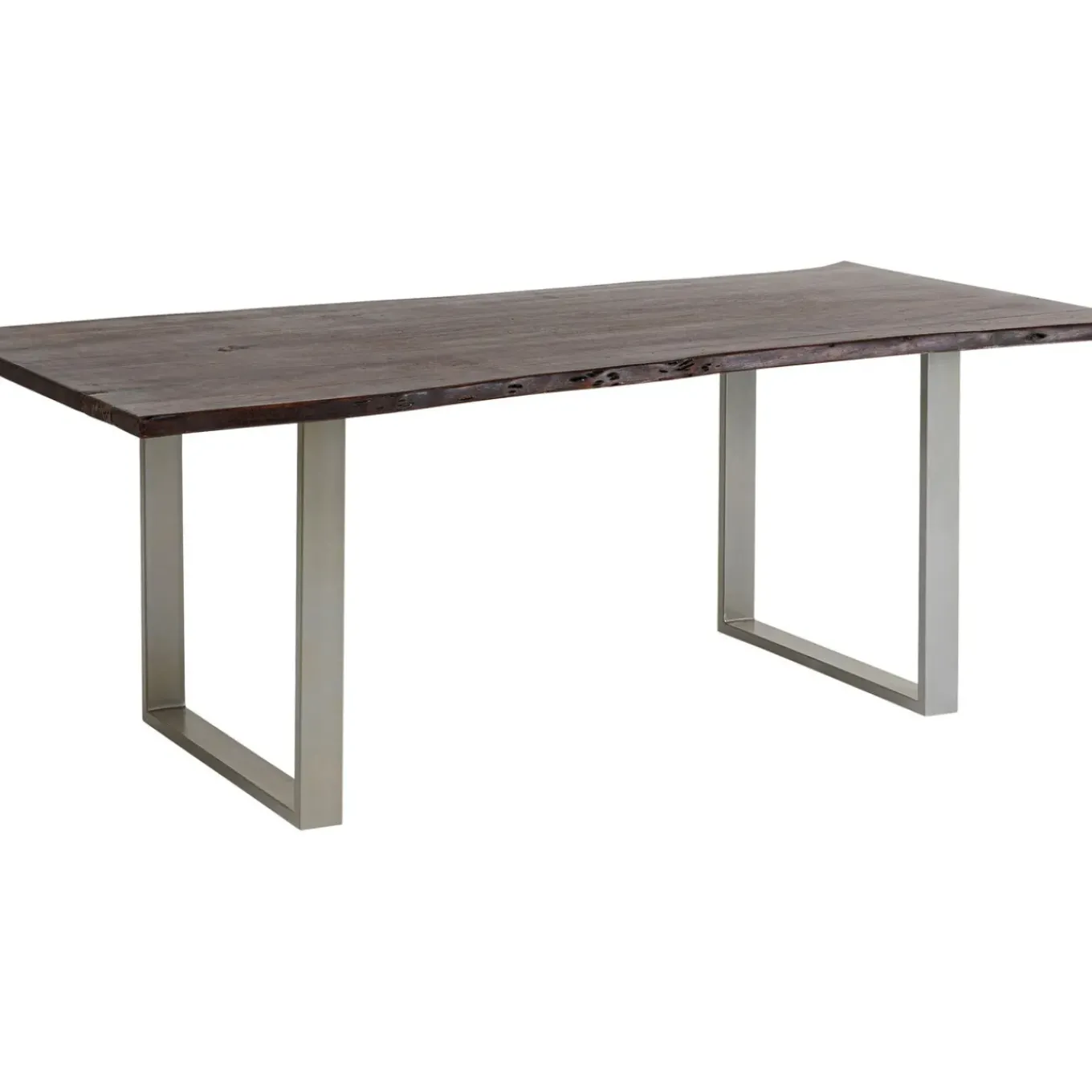 Table Harmony Fonce Argente 160X80