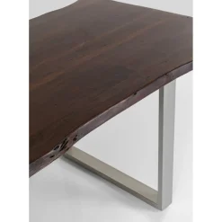Table Harmony Fonce Argente 200X100