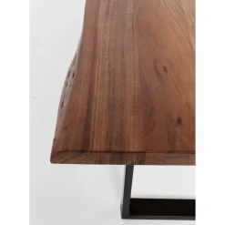 Table Harmony Fonce Argente 200X100