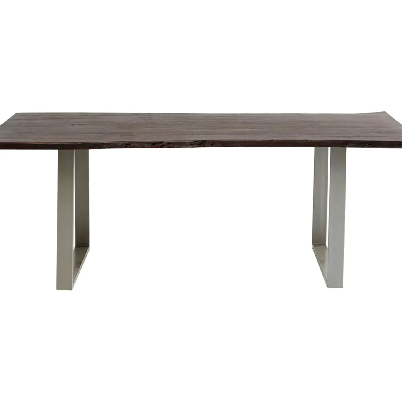 Table Harmony Fonce Argente 200X100