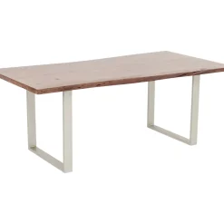Table Harmony Fonce Argente 160X80