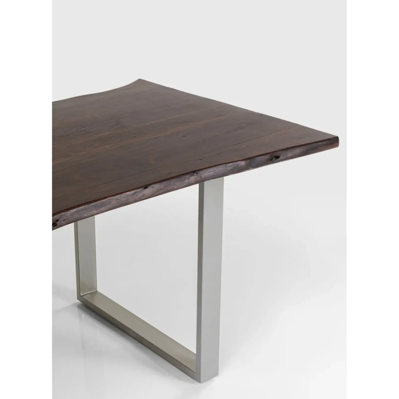 Table Harmony Fonce Argente 160X80