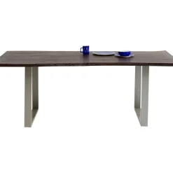 Table Harmony Fonce Argente 160X80