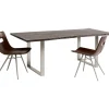 Table Harmony Fonce Chrome 200X100Cm