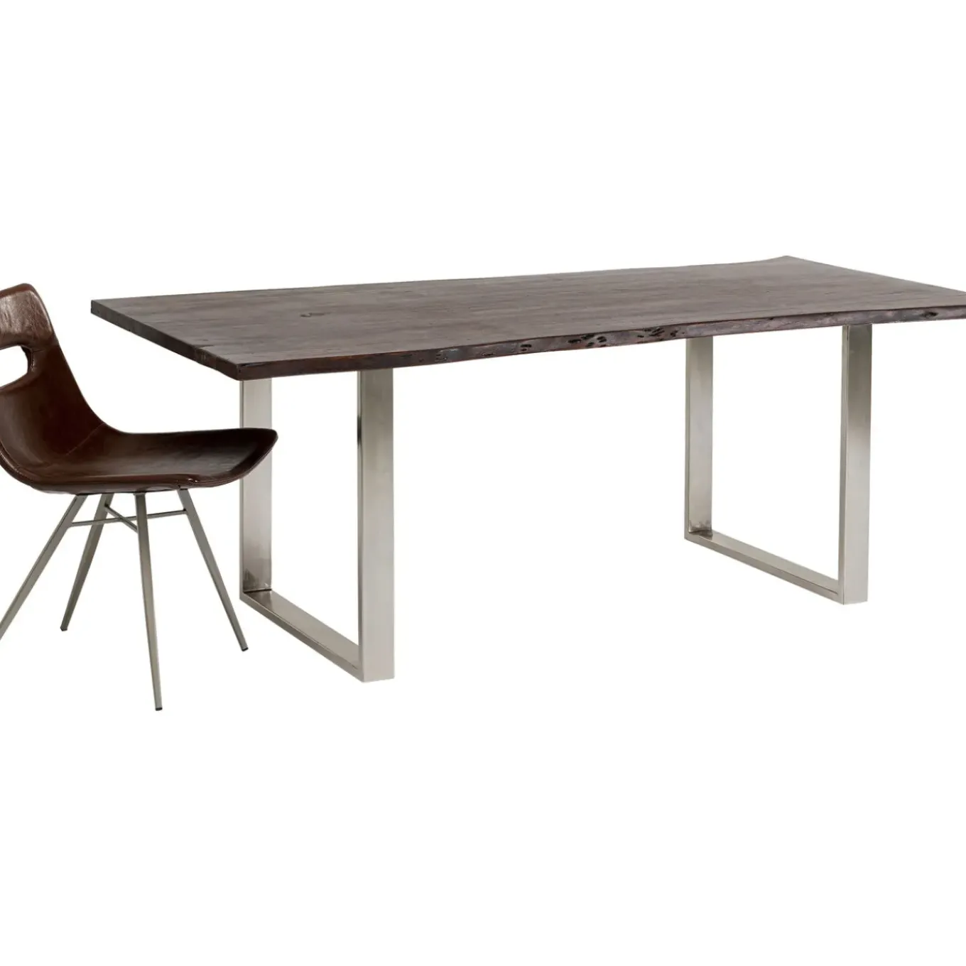 Table Harmony Fonce Chrome 200X100Cm