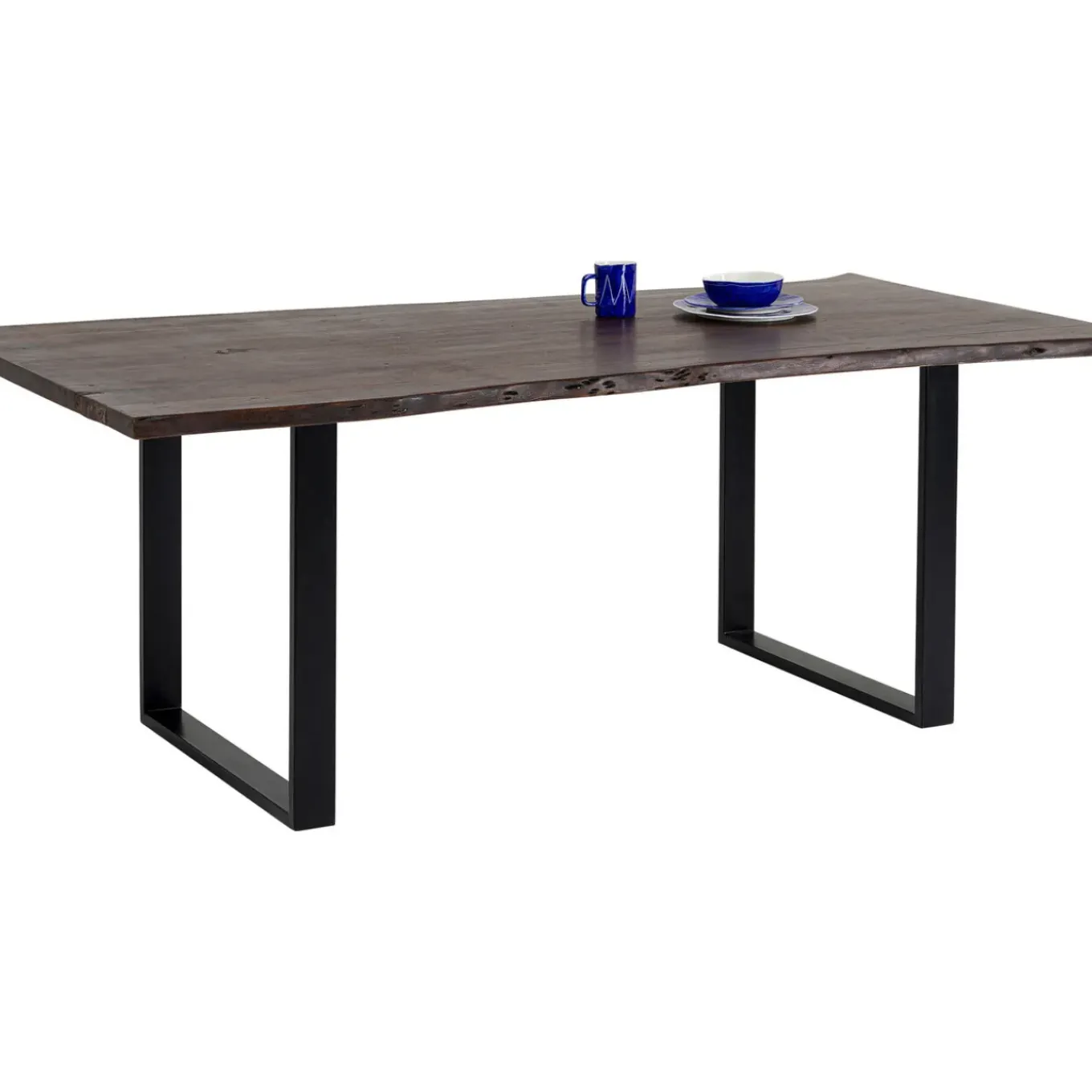Table Harmony Fonce Noir 160X80