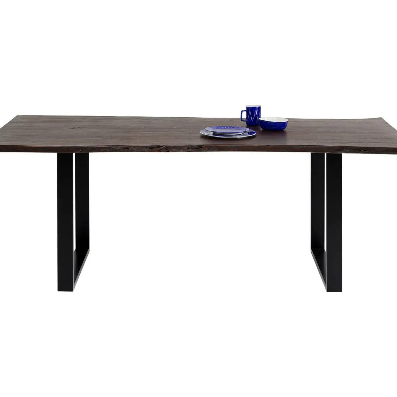 Table Harmony Fonce Noir 160X80