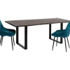 Table Harmony Fonce Noir 200X100