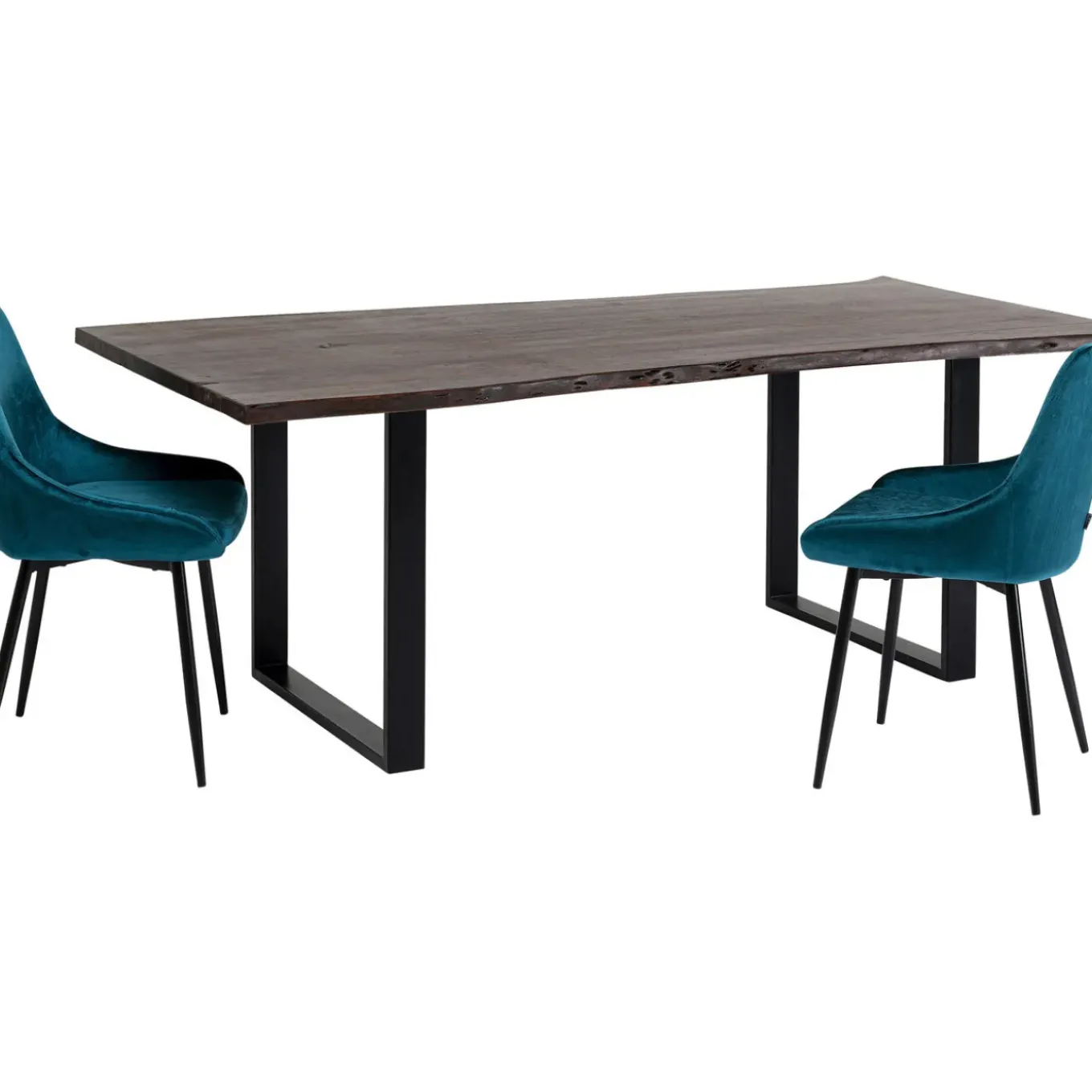 Table Harmony Fonce Noir 200X100