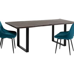 Table Harmony Fonce Noir 180X90