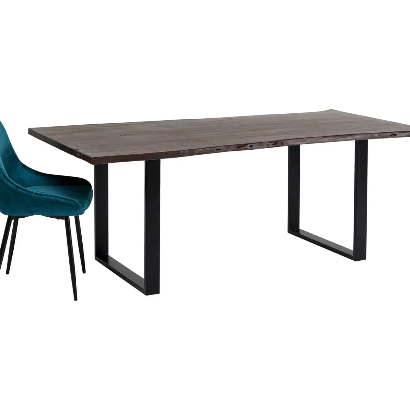Table Harmony Fonce Noir 180X90