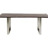 Table Harmony Fonce-Chrome 160X80Cm