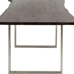 Table Harmony Fonce-Chrome 160X80Cm