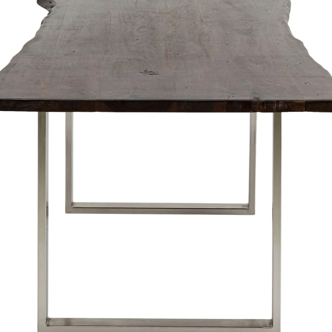 Table Harmony Fonce-Chrome 160X80Cm