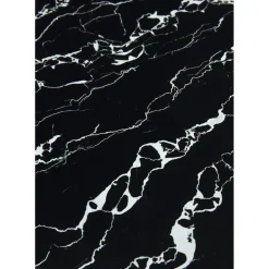 Table Haute San Remo Noir Rond 100X70Cmo
