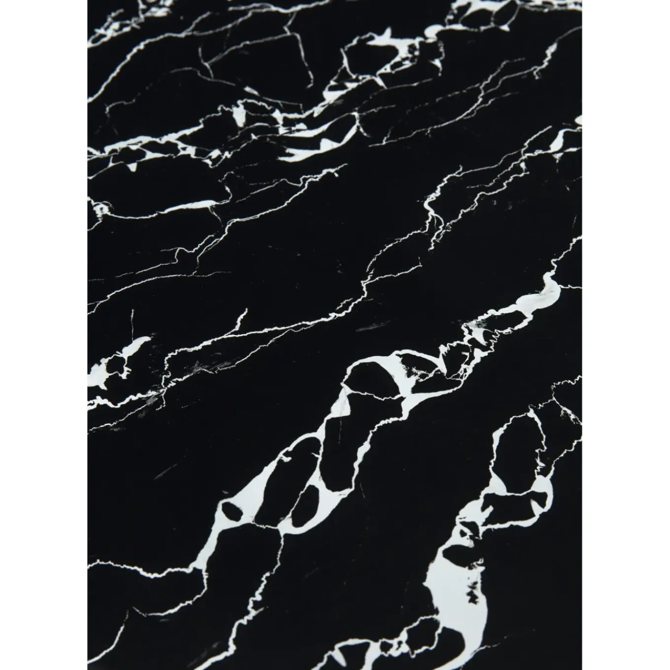 Table Haute San Remo Noir Rond 100X70Cmo