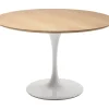 Table Invitation Set Chene Blanc O120Cm