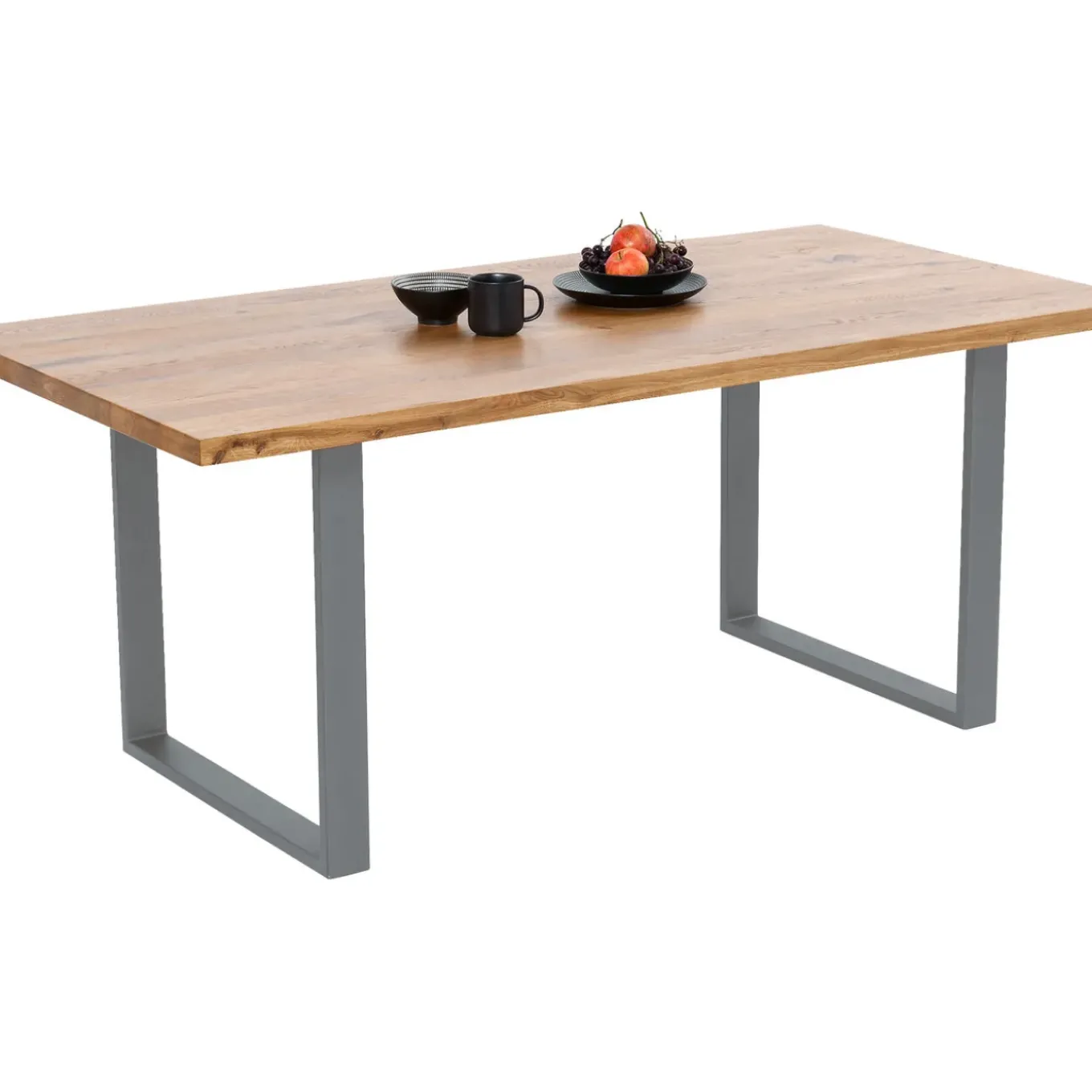 Table Jackie Chene-Acier Brut 160X80