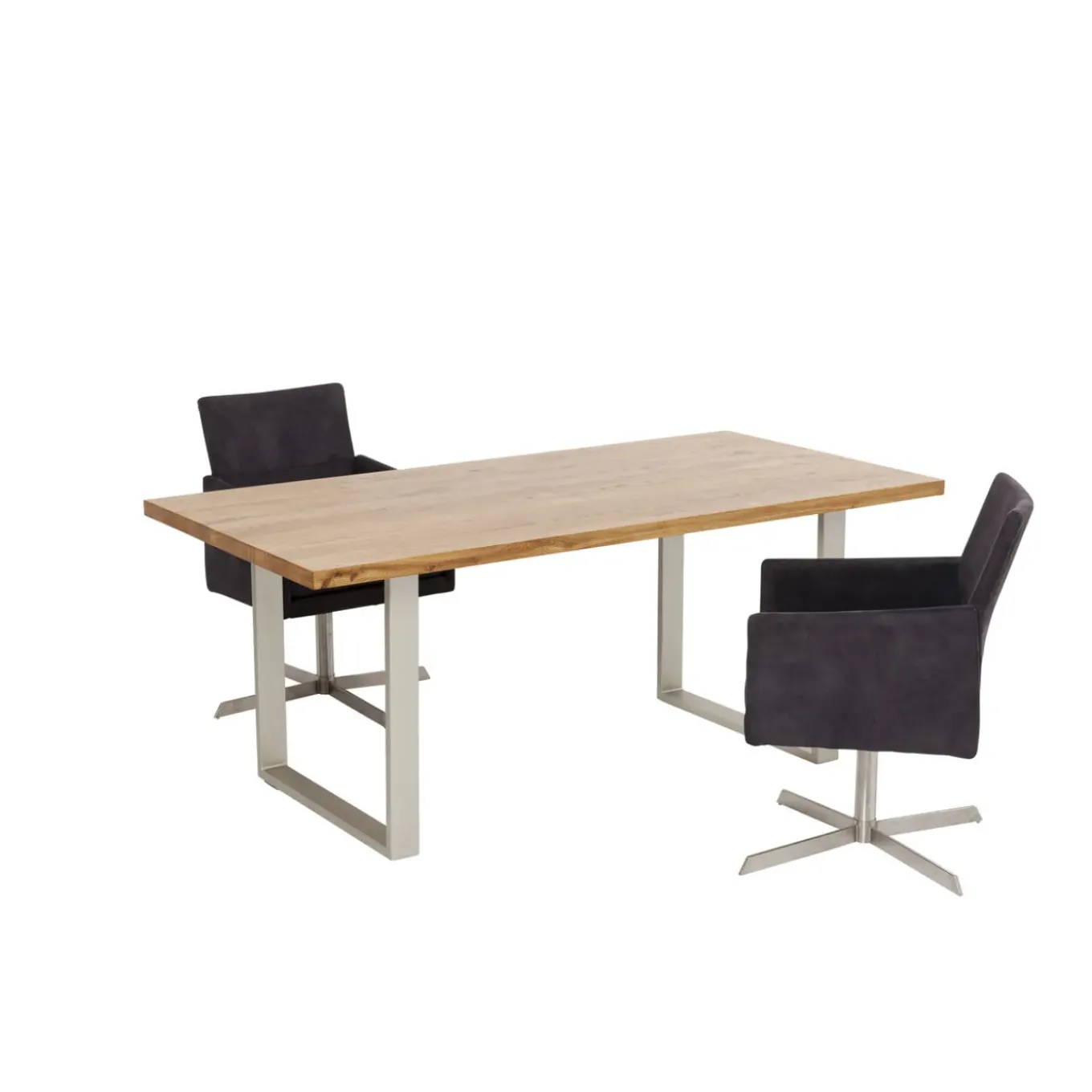 Table Jackie Chene-Argente 160X80
