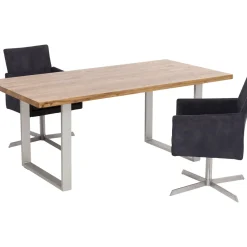 Table Jackie Chene-Argente 160X80