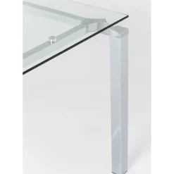 Table Lorenco Chrome 180X90Cm