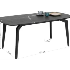 Table Milano 180X90