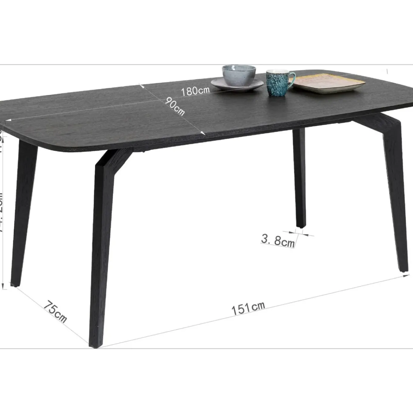 Table Milano 180X90
