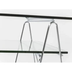 Table Polar Chrome 8 Mm (Verre Trempe)