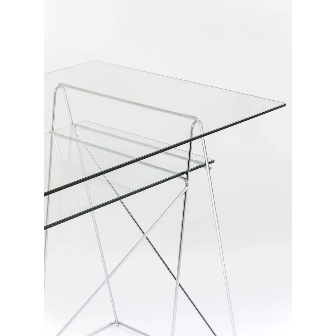 Table Polar Chrome 8 Mm (Verre Trempe)