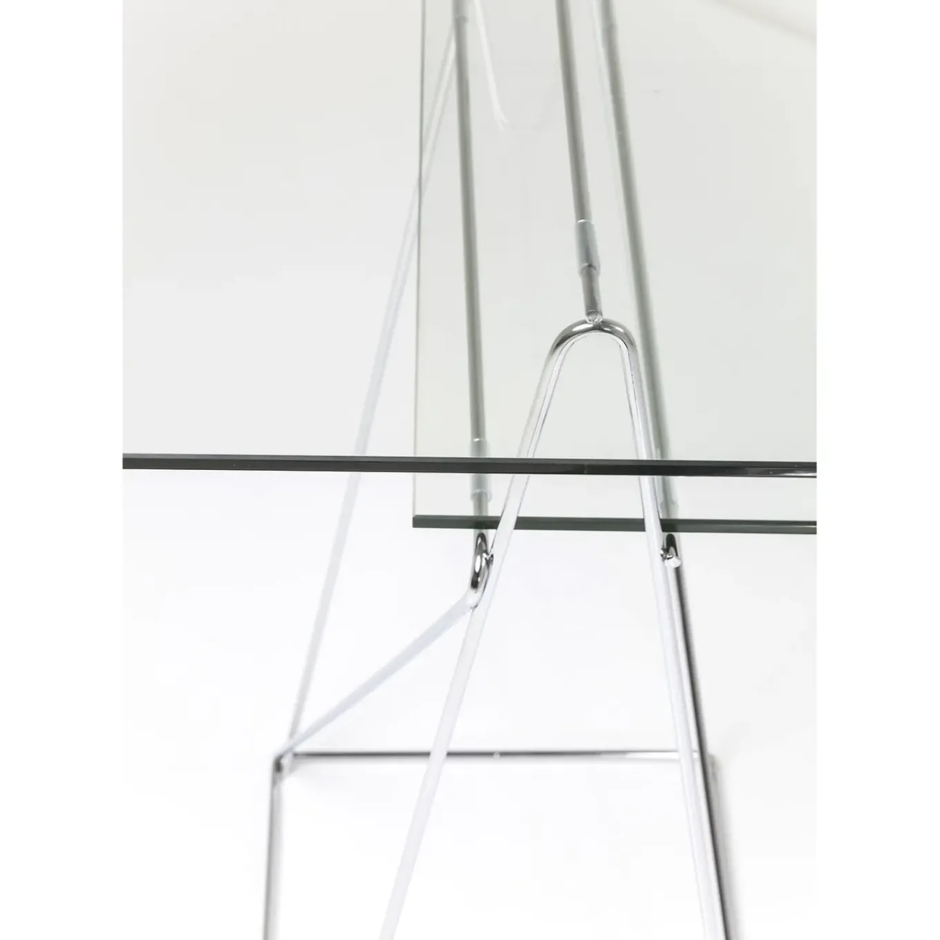Table Polar Chrome 8 Mm (Verre Trempe)